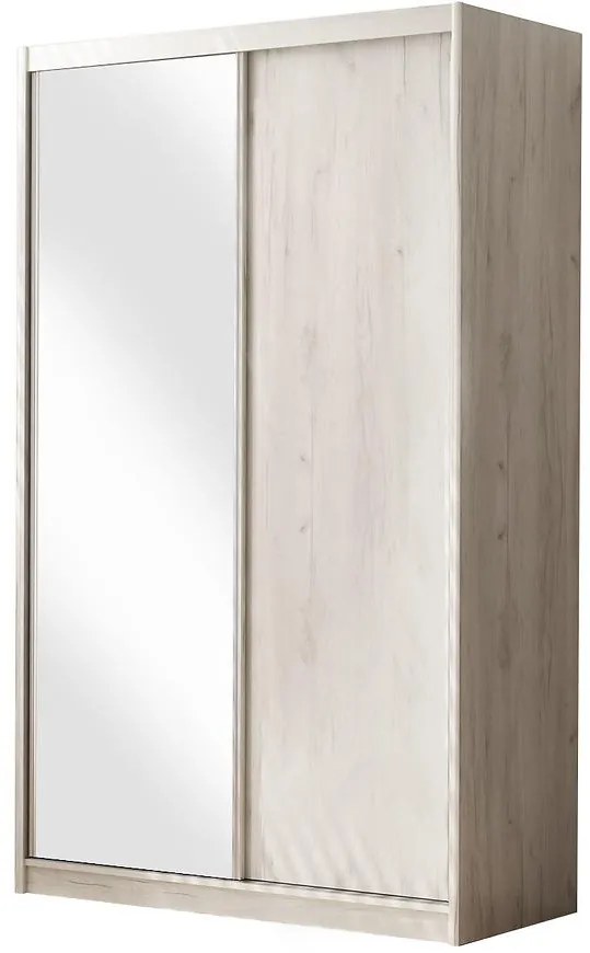 Skriňa Karol 146 zrkadlo Kraft biely