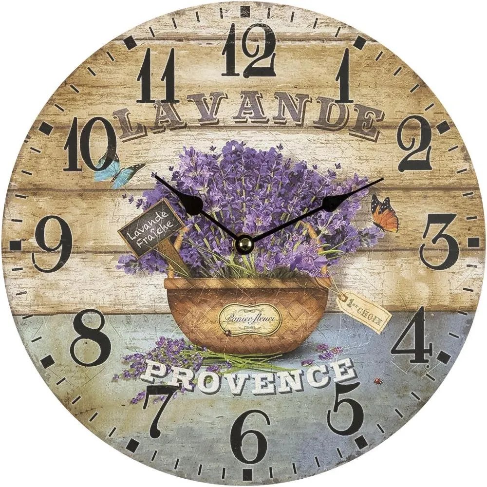 Nástenné hodiny Fal4097 Provensálske, 30 cm