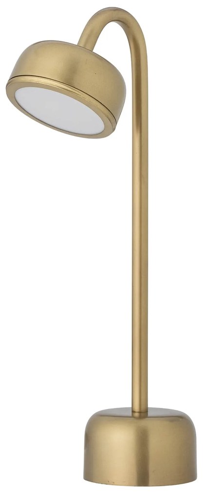 Bloomingville Prenosná stolová lampa Nico Brass Metal
