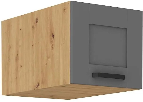 Horná kuchynská skrinka Lucid 40 NAGU-36 1F (korpus: dub artisan + front: mdf dustgrey). Vlastná spoľahlivá doprava až k Vám domov. 1134764