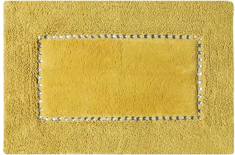 KÚPEĽŇOVÝ KOBERČEK CHIC 50X70 CM HORČICOVÝ