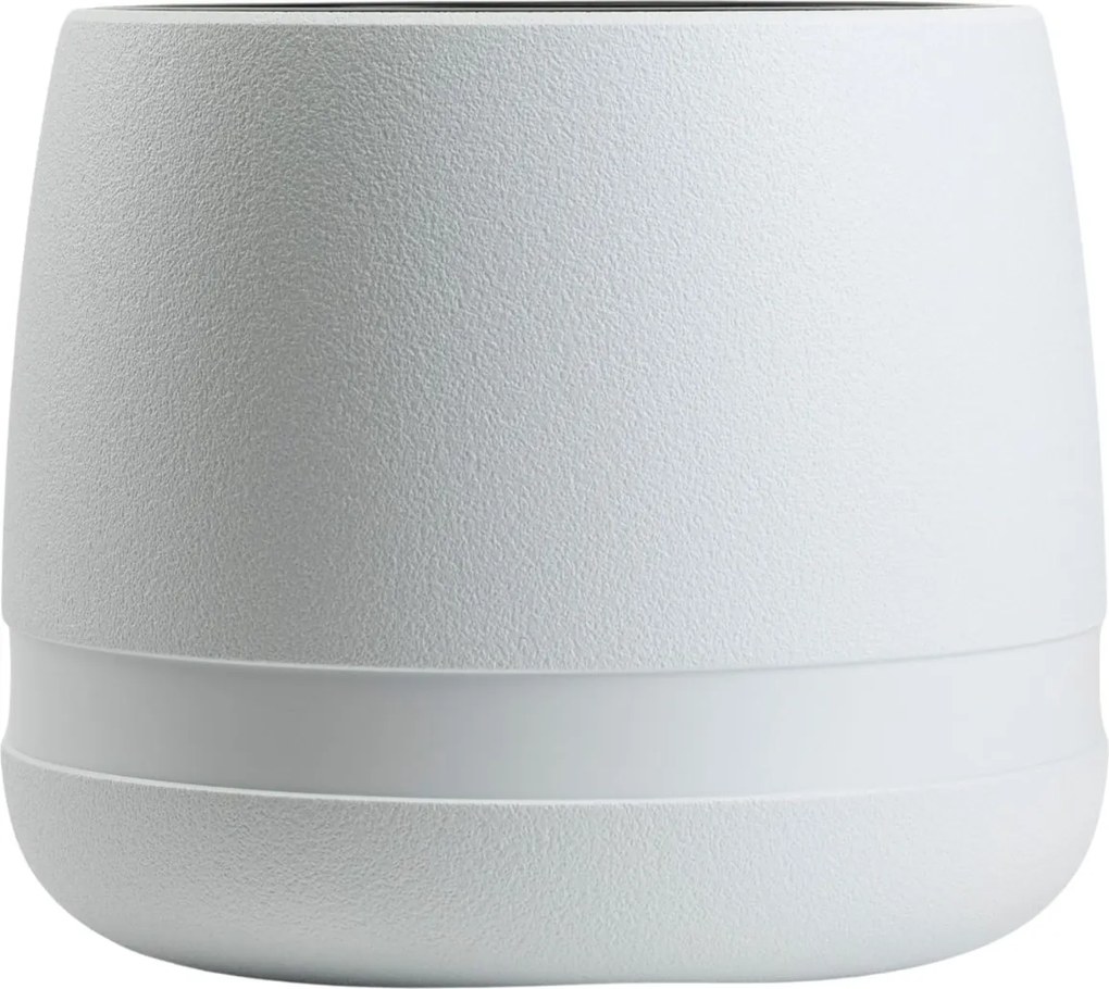 PLASTOVÝ KVETINÁČ LUNA VASE 35X30 CM BIELA