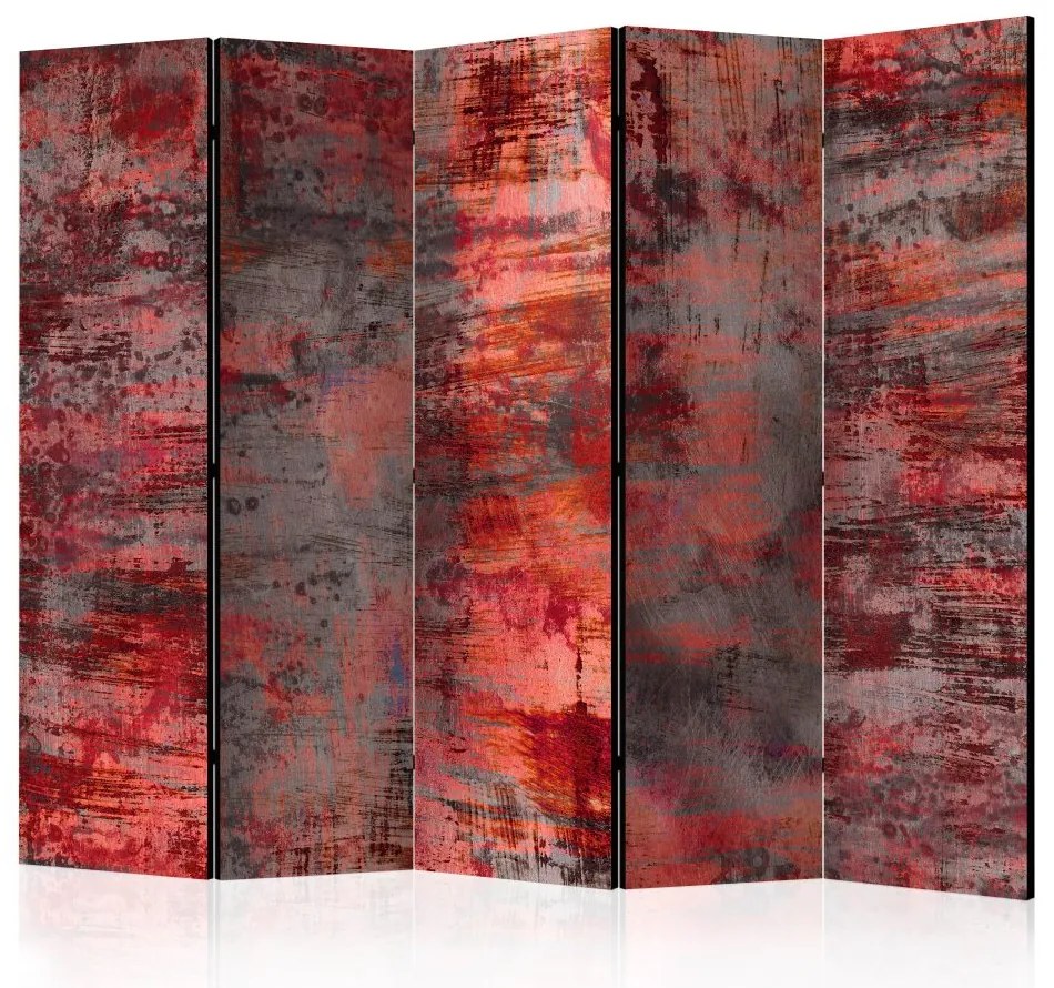 Artgeist Paraván - Red Metal [Room Dividers]
