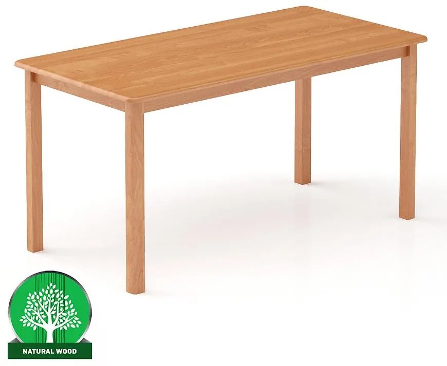 Stôl borovica ST104-150x75x75 jelša