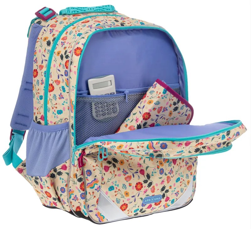 Školský batoh Ergo-fit FLOWER POWER ARS UNA