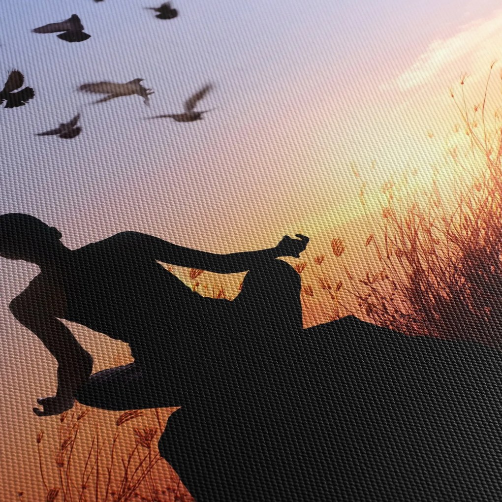 Obraz - Meditácia (120x50 cm)
