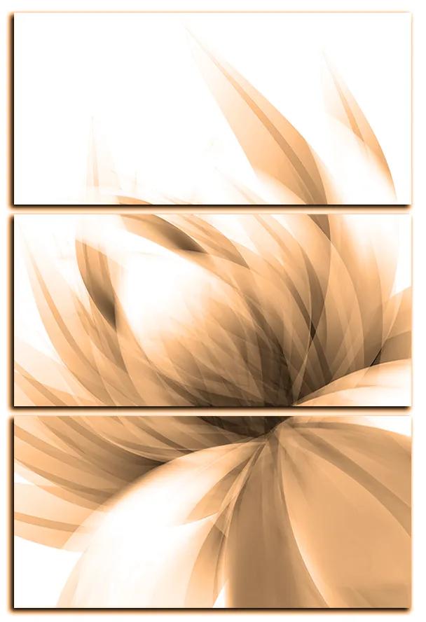 Obraz na plátne - Elegantný kvet - obdĺžnik 7147FB (105x70 cm)