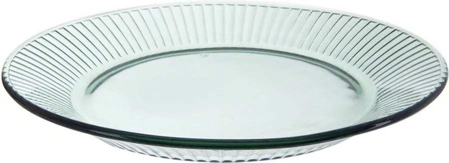 Zelený dezertný sklenený tanier ø 21 cm Verde – Orion