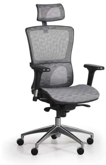Kancelárska stolička LEXI, sivá