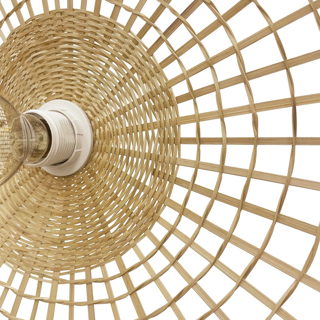 Toolight Boho, stropné svietidlo 1xE27 APP1541-1CP, hnedá-čierna, OSW-06977