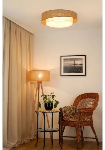 Brilagi -LED Stmievateľné stropné svietidlo SHINE LED/24W/230V béžová/krémová + DO