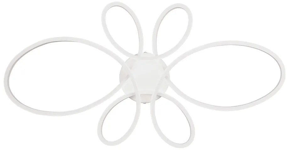 Biele LED stropné svietidlo 45.5x83 cm Fly – Trio