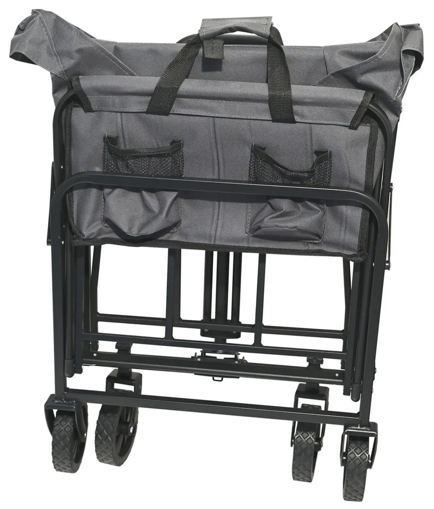 Cattara 13703 Kempingový vozík skladací Trogir Piccolo, 94 x 77 x 54 cm, S