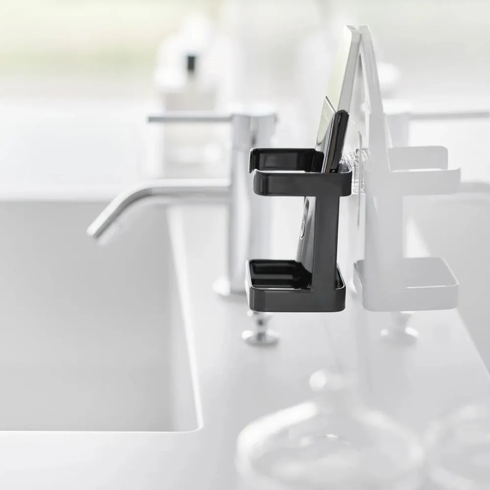 Čierny kovový držiak zariadenia starostlivosti o pleť Film Hook – YAMAZAKI