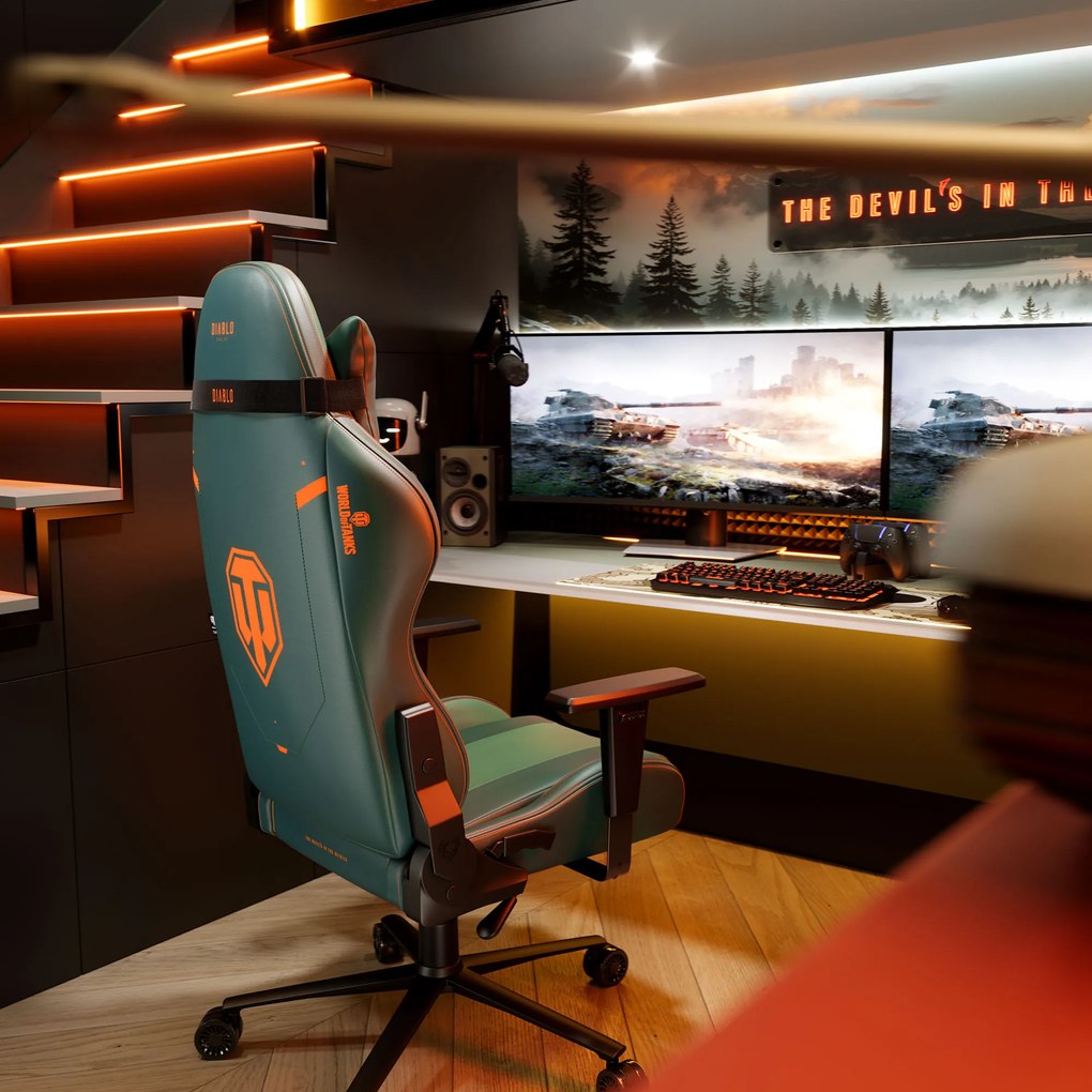 Diablo X-One 2.0 herné kreslo, World of Tanks