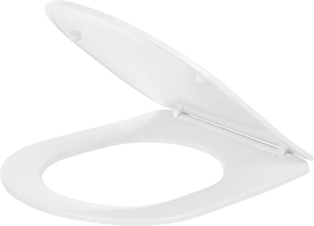 Laveo WC sedadlo Duroplast Soft Close Desna - ADA_600D, biela