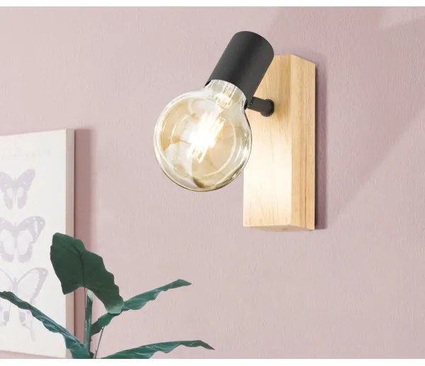 Eglo 98111 - Nástenné bodové svietidlo TOWNSHEND 3 1xE27/10W/230V