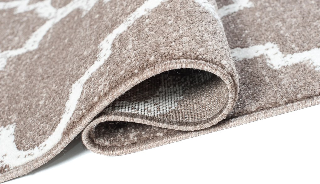 TA Koberec L386B BÉŽOVÉ SARI BRH Rozmer: 80x500 cm