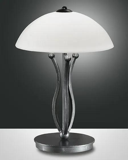 Interierové rustikálne svietidlo FABAS DEVON TABLE LAMP SLATE 2498-30-261