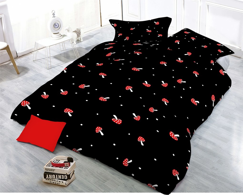 XPOSE® Mikrosaténové obliečky AMANITA