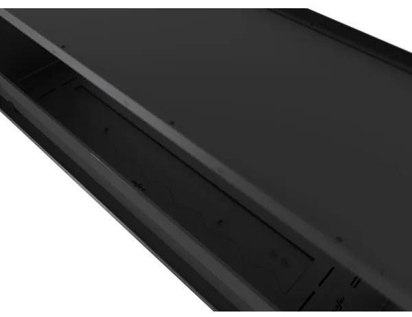 InFire - Vstavaný BIO krb 48,5x123,5 cm 6kW čierna