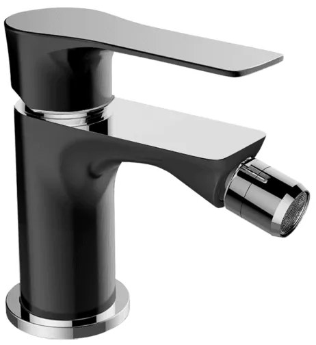 Laveo Raila, stojanková bidetová batéria h-131, chrómová-čierna, LAV-BLL_732D