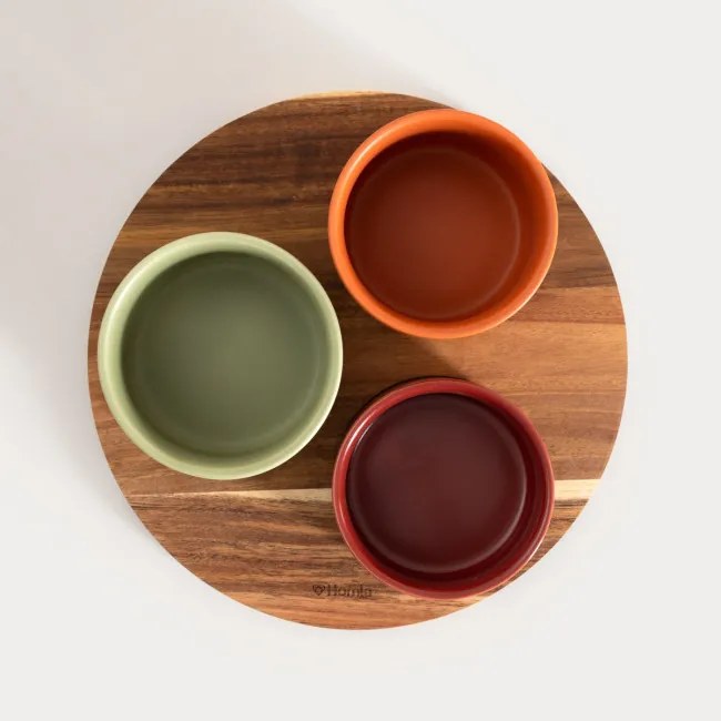 Sada servírovacích misiek YIFAN s podnosom 757334