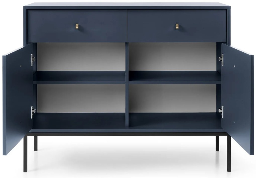 PIA Komoda so zásuvkami Mono - navy