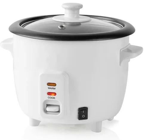 Nedis KARC06WT - Ryžovar 300W/230V 0,6l biela
