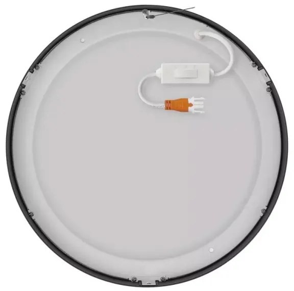 LED Stropné svietidlo LED/28,5W/230V 3000/3500/4000K pr. 30 cm čierna