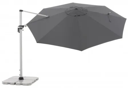 Doppler ACTIVE 370 cm - bočný záhradný slnečník s bočnou tyčou : Barvy slunečníků - 840