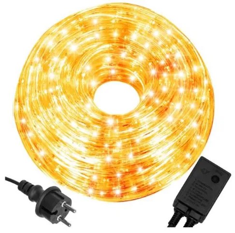 Bestent Svetelná reťaz - svetelný had 20m 480 LED 8 programov Teplá biela
