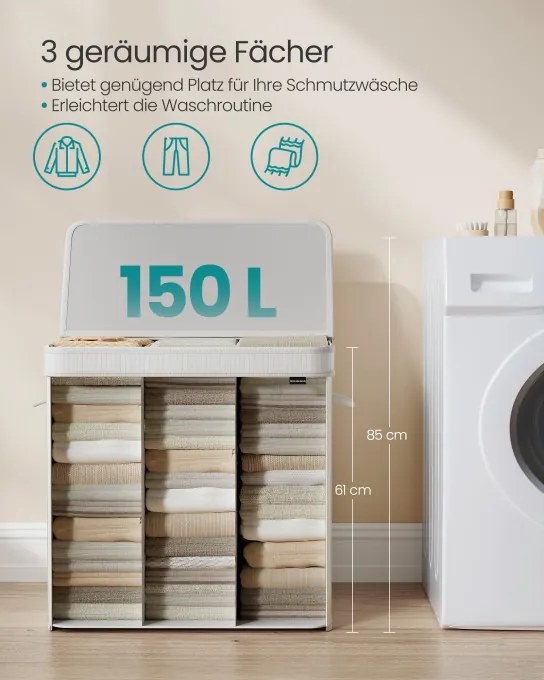 Kôš na bielizeň 150L LCB062W01