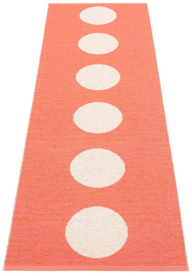 Vnútorný a vonkajší behúň v lososovej farbe 70x225 cm Vera Flamingo – Pappelina