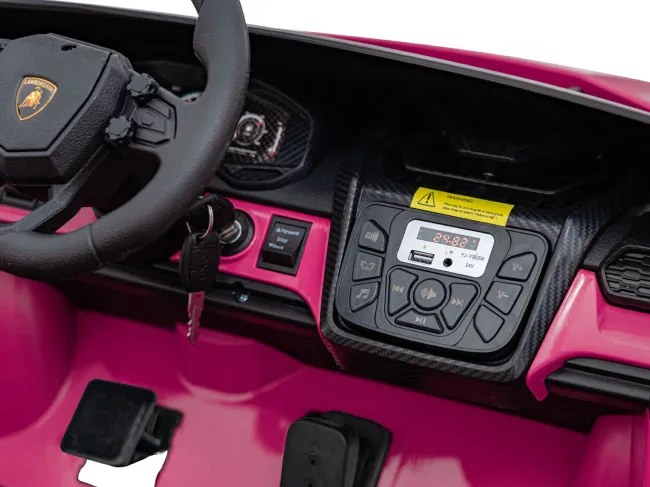 Elektrické autíčko Lamborghini Revuelto XL STRONG ružové