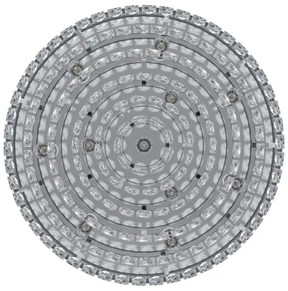 Eglo 39491 - Stropné svietidlo VALPARAISO 11xE14/40W/230V lesklý chróm