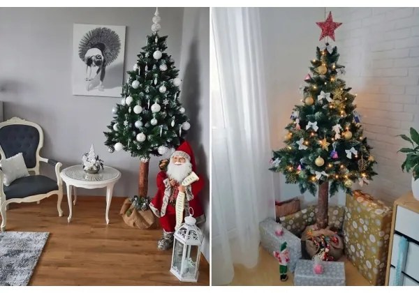 Vianočný stromček na kmeni 220 cm borovica