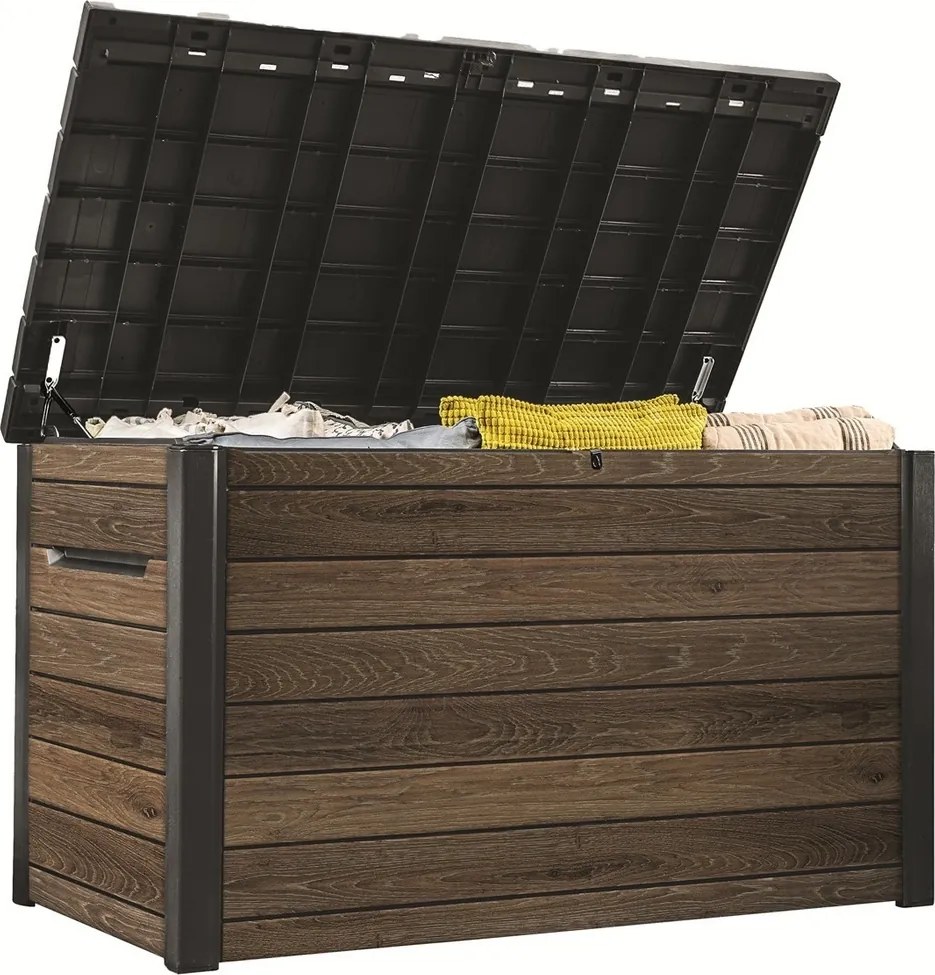 Keter záhradný úložný box Deco 870 l, hnedá