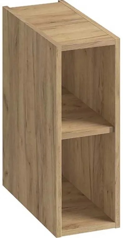 Cersanit Malta, otvrorená závesná skrinka pod dosku 20x55,1x44 cm, dub, S1014-006