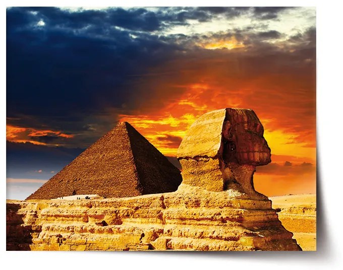 Sablio Plagát Pyramídy - 90x60 cm