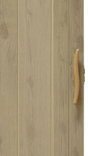 Skladacie dvere 001P ELM G matné 90 cm