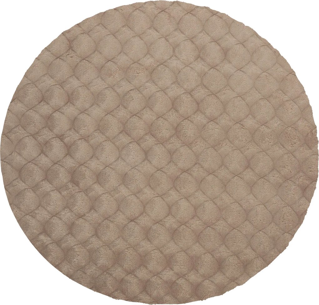 XXXLutz KOBEREC S VYSOKÝM VLASOM, 120/120 cm taupe Kayoom - Online Only bytové doplnky - 005937146905