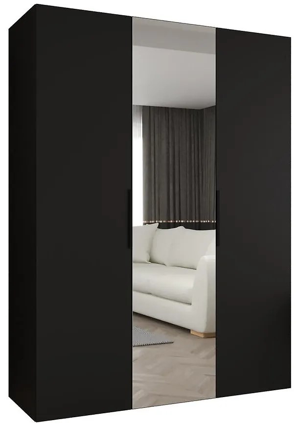 Skriňa Marbella II 150 čierna