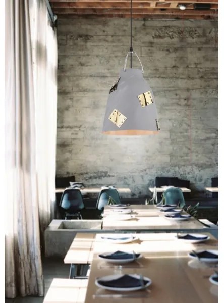 Luster na lanku PATCH 1xE27/60W/230V