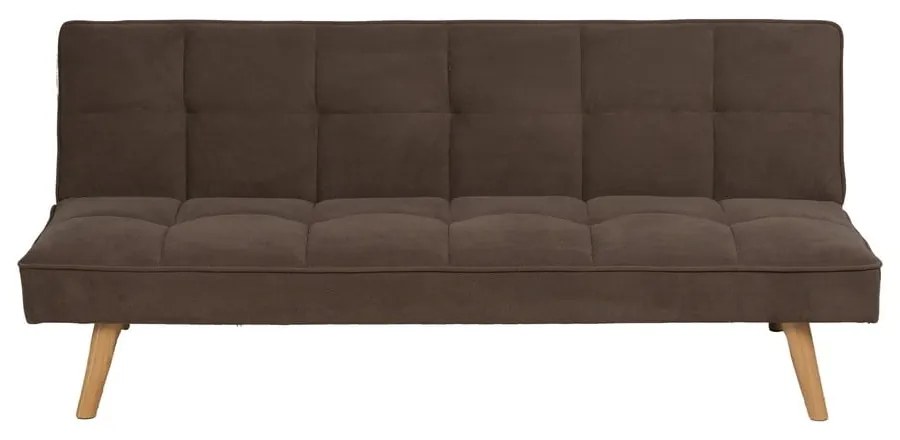 Hnedá ženilková rozkladacia pohovka 175 cm – Ixia