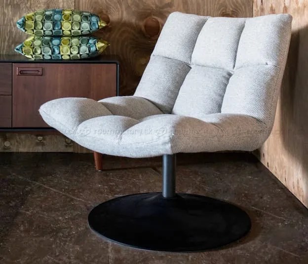 Dutchbone Bar Lounge otočné kreslo - Hnedá
