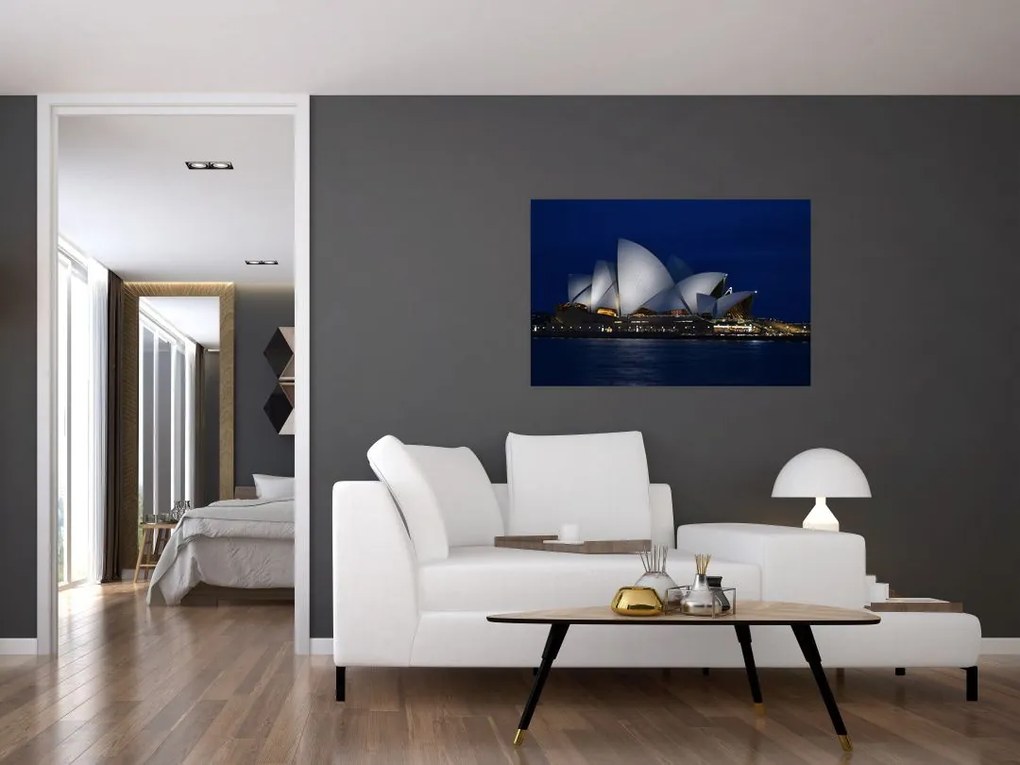 Obraz nočného Sydney (90x60 cm)