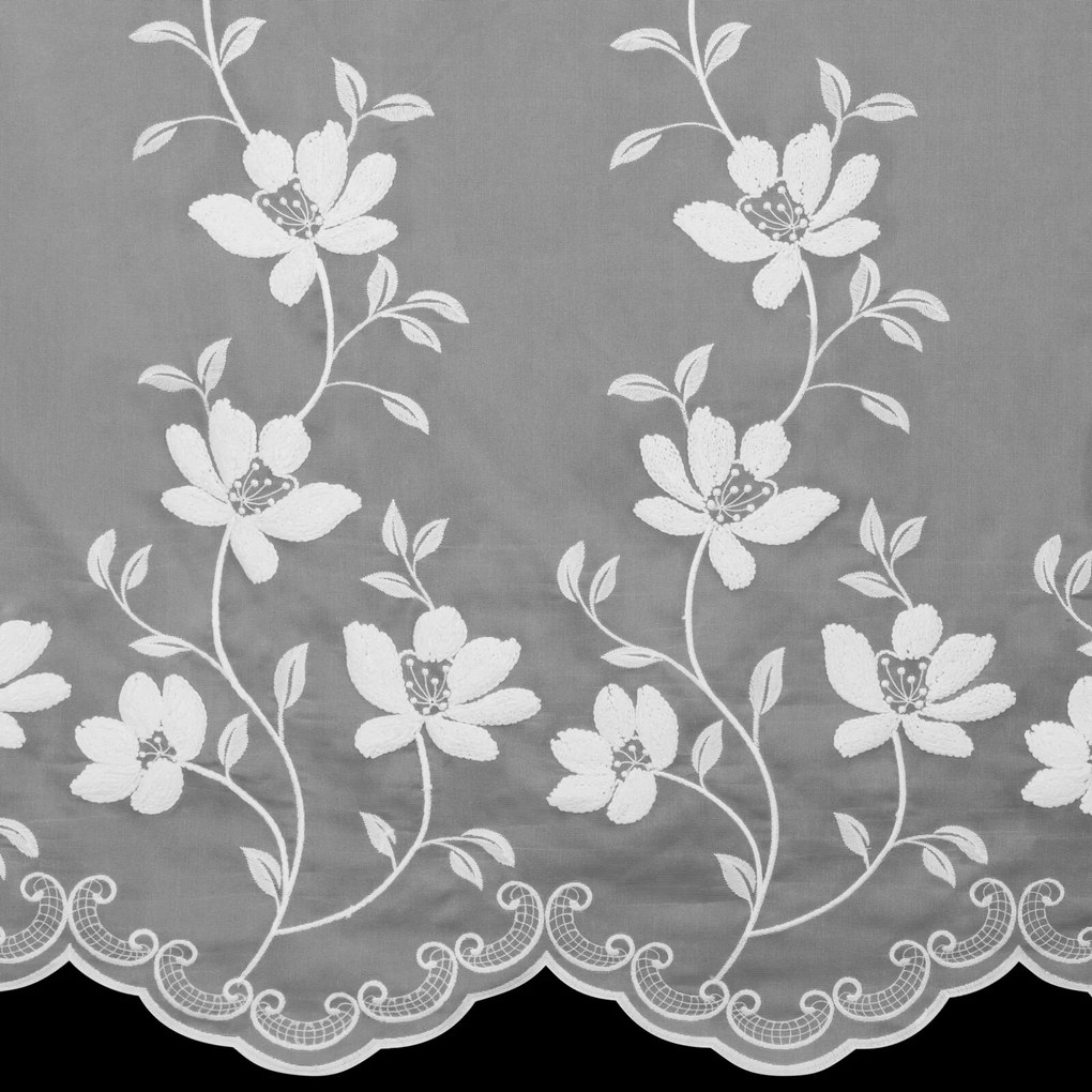 ZÁCLONA NA KRÚŽKOCH SANDI 350X250 CM KVETY