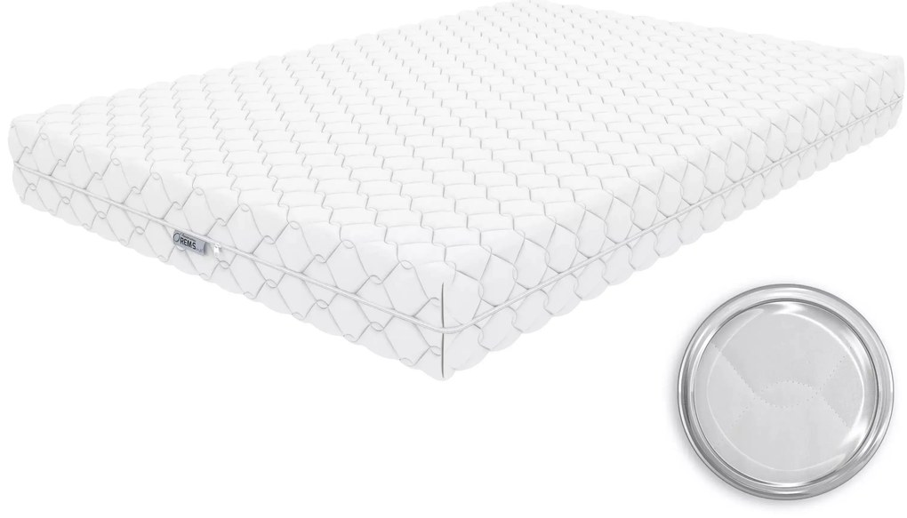 Penový matrac Mitex 160x200 cm (T3/T4) (poťah Basic). Akcia -21%. Vlastná spoľahlivá doprava až k Vám domov. 1120140