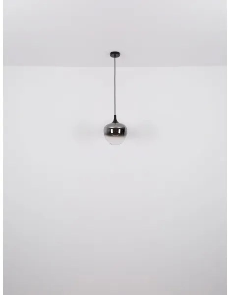 Globo 15548H1 - Luster na lanku MAXY 1xE27/60W/230V čierna